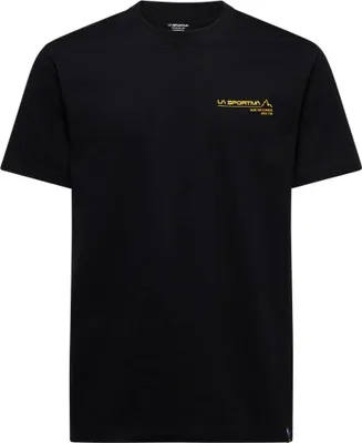 Immagine prodotto di Maglietta "Since 1928" - Maglietta da uomo in Cotonelogico al 100% - La Sportiva, taglia: XXL, colore: K00Y00-Nero/Giallo