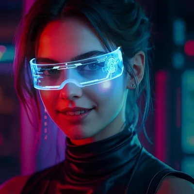 Produktbild von LED Glühende Sonnenbrille,Doppelseitige Steuerung, 7 Farben, 4 Modi,Unterhaltsame Partybrillen,Geeignet für Bars,Cosplay,Halloween, lustige Geschenke