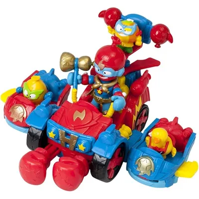 Produktbild von Superthings Ballon Boxer Roboterauto-Set