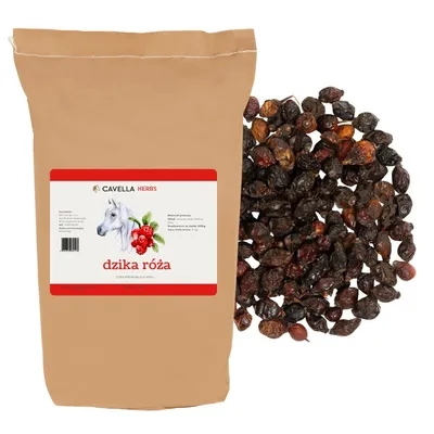 Produktbild von Cavella Hagebutten ganze Früchte für Pferde, getrocknet, 4 kg