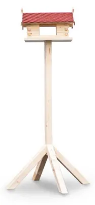 Produktbild von Vogelhausständer mit 4 Füßen, 100 cm hoch, mit 60 cm Einschlaghülse
