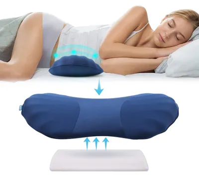 Imagen del producto de Almohada lumbar ajustable con espuma viscoelástica