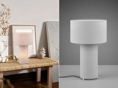 Immagine prodotto di Lampada da tavolo Trio Bale E27 2-fold ⌀24cm Ultimate grey