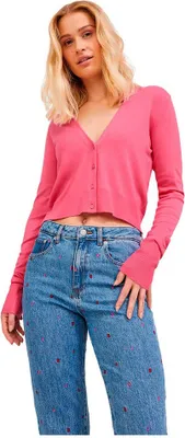 Immagine prodotto di Jack & Jones Isabel Soft Crop Strickjacke Rosa L Frau Rosa L