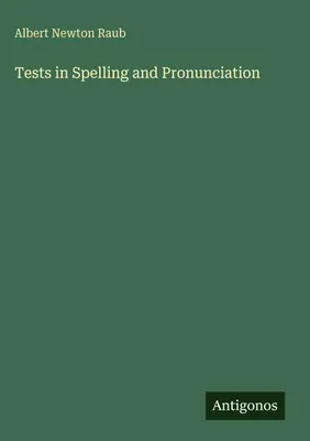 Produktbild von Tests in Spelling and Pronunciation