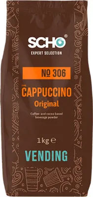 Produktbild von SCO No 306 Cappuccino Original mit einer zarten Kakaonote 1000g