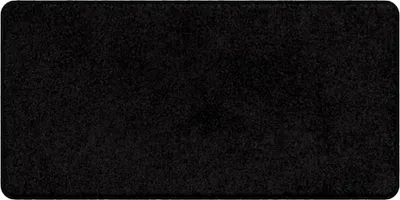 Image de vidaXL Tapis noir 50 x 100 cm 100% polypropylène Tuft
