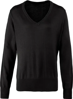 Immagine prodotto di Premier - Felpa con scollo a V da donna PC6851 (34 DE) (Nero)
