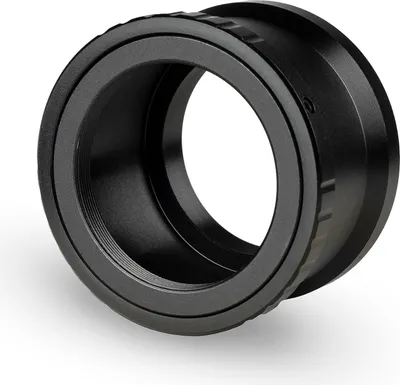 Produktbild von Walimex pro T2 Adapter kompatibel mit Sony E-Mount - 58 x 58 x 40 mm - Adapterring manueller Fokus, einfache Handhabung, Objektiv-Anschlussring für NEX-3 NEX-3C NEX-3N NEX-5 etc.