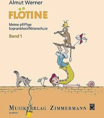 Obrázok produktu pre Flötine · Meine pfiffige Sopranblockflötenschule Band 1