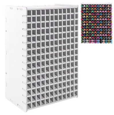 Image de Organisateur de marqueurs avec 180 compartiments