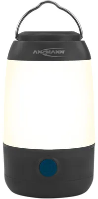 Image de ANSMANN 1600-0388 ANSMANN Mini lampe de camping, boîtier plastique, noir