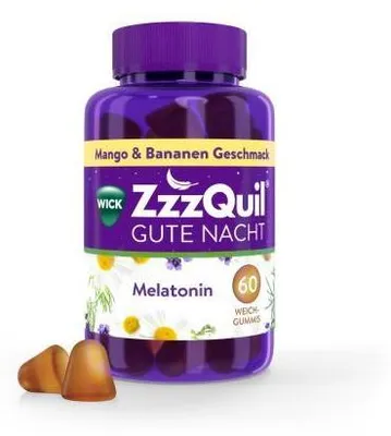 Obrázek produktu pro Wick Zzzquil Good Night Mango & Banana 60 kapslí
