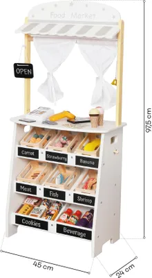 Obrázok produktu pre Drevený stánok supermarketu Detský obchod s príslušenstvom