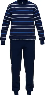 Produktbild von GÖTZBURG Herren Pyjama blau quergestreift Größe: 50