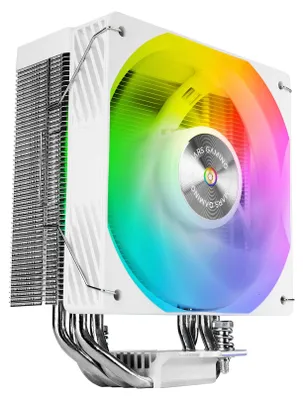 Produktbild von Mars Gaming MCPU-X4ARGBW, Luftkühlung, 12 cm, Weiß