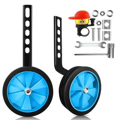Obrázok produktu pre Kolesá na detské bicykle – univerzálne a nastaviteľné – modré