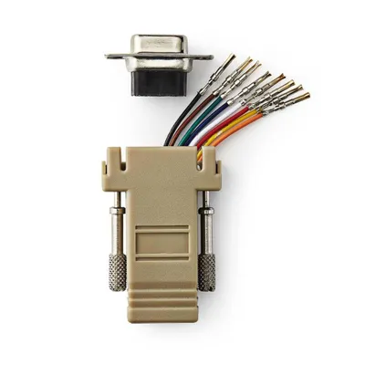 Produktbild von Nedis CCGP52820IV, Seriell, RJ-45, Weiblich, Elfenbein, Weiblich, Weiblich