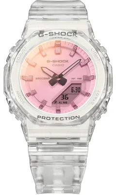 Image de CASIO G-SHOCK pour femme, transparente, Casio-GMA-P2100SR-7AER