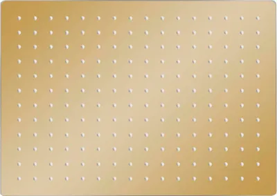 Produktbild von vidaXL Regenbrause Edelstahl 40x30 cm Rechteckig Golden