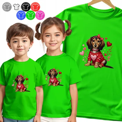Produktbild von Kinder T-Shirt - JAMNIK Herz WALENTYNKI für Kinder - S