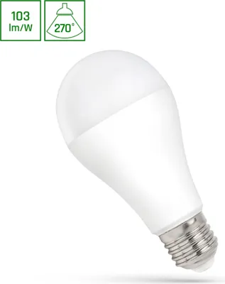 Produktbild von Spectrum LED Leuchtmittel Birnenform 15W = 100W E27 matt 1550lm Neutralweiß 4000K 160°