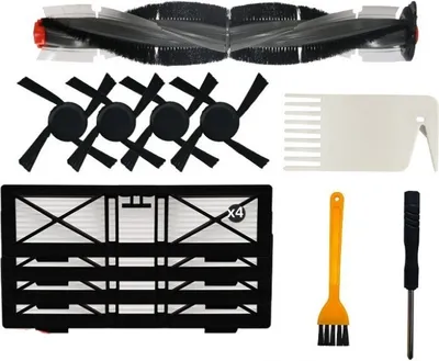 Obrázek produktu pro INF Sada 12 kusů příslušenství pro robotický vysavač Neato D80/D3/D5/D75 Vícebarevná