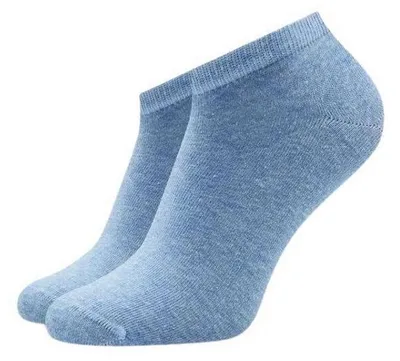 Produktbild von Tommy Hilfiger - Knöchelsocken für Damen (2er-Pack) NA1102 (39,5 EU - 42 EU) (Blau)
