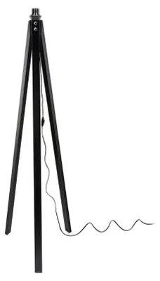 Immagine prodotto di Lampada da terra treppiede legno nero Deco MDL3010