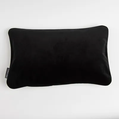 Produktbild von SCHÖNER LEBEN. Samtkissen schwarz 30x50cm