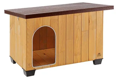Zdjęcie produktu dla Ferplast dom dla psa Baita 80 brązowy 102 x 70 x 65,5 cm 87015000