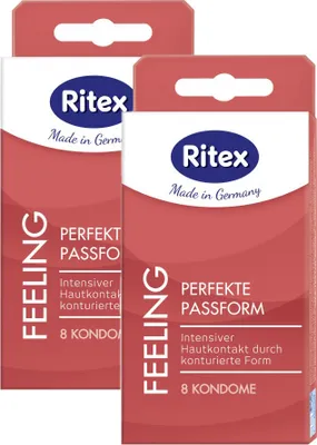 Produktbild von 16x Ritex Feeling Kondome konturiert - Standardgröße