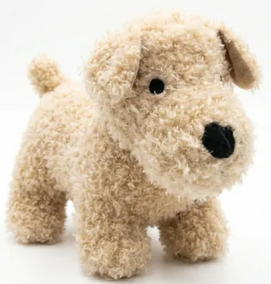 Produktbild von Stofftürstopper in Hundeform, Gewicht 1 kg – dekorativer Tiertürstopper, Türpuffer für Wohnzimmer und Kinderzimmer (Benno)