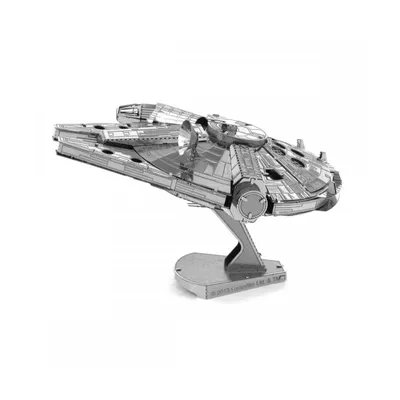 Zdjęcie produktu dla Metal Earth Millennium Falcon, Model wahadłowca, Zestaw montażowy, Millennium Falcon, Każda płeć, Metal, Star Wars