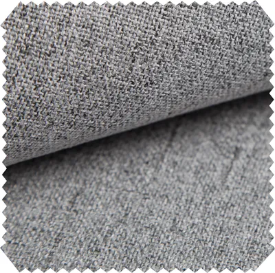 Produktbild von novely® AUEN Premium Möbelstoff - Robuster Webstoff - Fein Gewebter Polsterstoff - Pflegeleichte Meterware 1lfm - Farbe: 15 Hellgrau