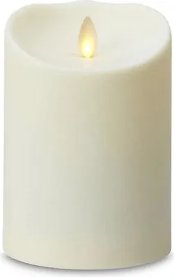 Produktbild von SmartFlame LED Kerze Outdoor 9x14 cm elfenbein fernbedienbar