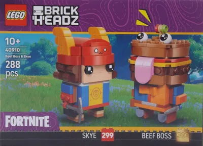 Produktbild von LEGO® Fortnite 40910 Beefboss und Skye Figuren