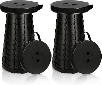 Produktbild von Famanu Klappstuhl Tragbar - Höhenverstellbar, 180 kg Tragkraft, Für Camping und Outdoor