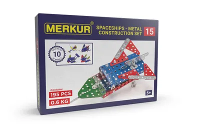 Obrázek produktu pro Merkur 015 Raketoplán, 195 dílů, 10 modelů