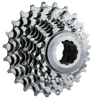 Zdjęcie produktu dla Kaseta Miche Primato Shimano srebrna 9-rzędowa / 14–28 zębów srebrna 9-rzędowa