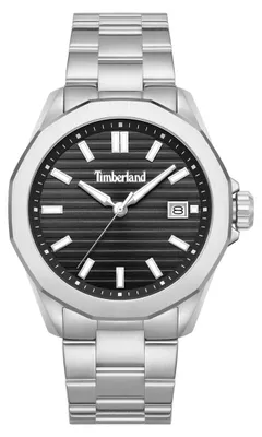 Produktbild von Timberland Armbanduhr Date Bretton Woods Silver Silver