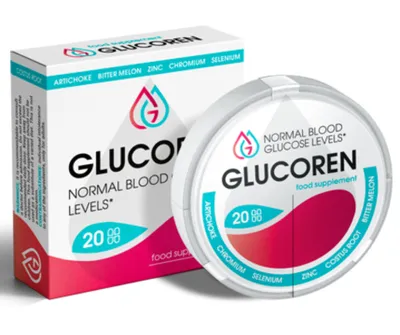 Immagine prodotto di Integratore alimentare Glucoren | carciofo, melone amaro, zinco, cromo, selenio