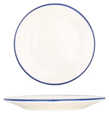 Produktbild von Bonna Dessertteller - Linea Blue - Porzellan - 19 cm