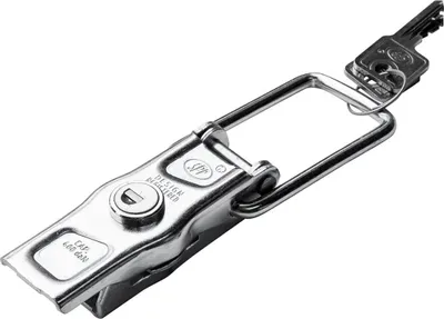 Produktbild von STEELPRESS ZB-13A Anhänger-Seitenhakenschloss 400 kg abschließbar