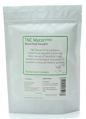 Imagen del producto de Polvo micorrizado con *Trichoderma* y bacterias, inoculante para raíces, 100 g, para plantas