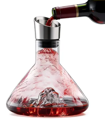 Image de Carafe à vin en cristal de 1500 ml avec aérateur