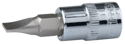 Produktbild von KS TOOLS 1/2' CHROMEplus Bit-Stecknuss Schlitz, 6,5 mm ( 918.5342 )