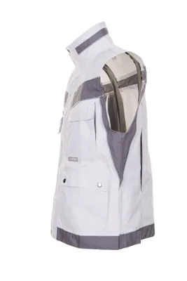 Produktbild von Planam Arbeitsweste Plaline Gr. 4XL reinweiß/zink