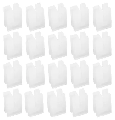 Productafbeelding van Radiatorbeschermer radiatorinlegstuk - 10 x 14 mm - 20 stuks - Wit