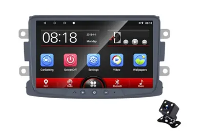 Immagine prodotto di Junsun 2din Autoradio per Dacia Sandero, Duster, Logan, Dokker Android con navigazione GPS, WIFI, USB, Bluetooth, radio Android Dacia Dokker Sander Logan Duster Prestazioni: 1GB RAM + 16GB ROM